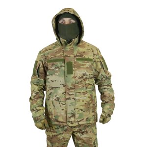 Куртка демісезонна Softshell Kiborg Multicam 52