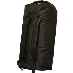 Тактична транспортна сумка-баул, мішок армійській на 100 л чорний з Oxford 600 Flat Melgo