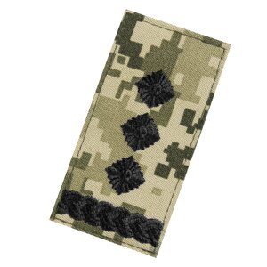 Погон/липучка ЗСУ Полковник Піксель (7338)