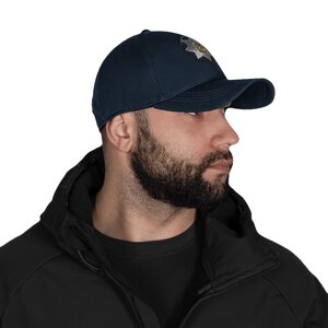 Бейсболка Police SoftShell Dark Blue (6543)