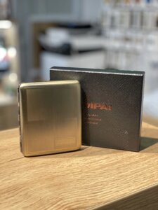 Портсигар металевий GVIPAI Сhess Brass на 20 сигарет