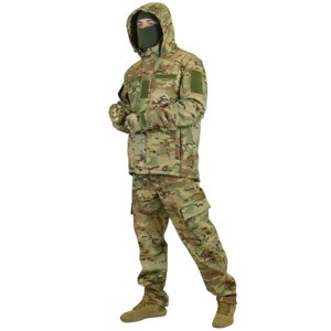 Костюм демісезонний Softshell Kiborg Multicam