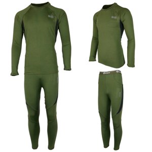 Комплект термобілизни Tactical Fleece Thermal Suit Хакі XXL