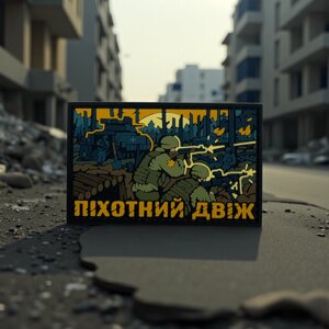 Brand Element Шеврон Піхотний Двіж