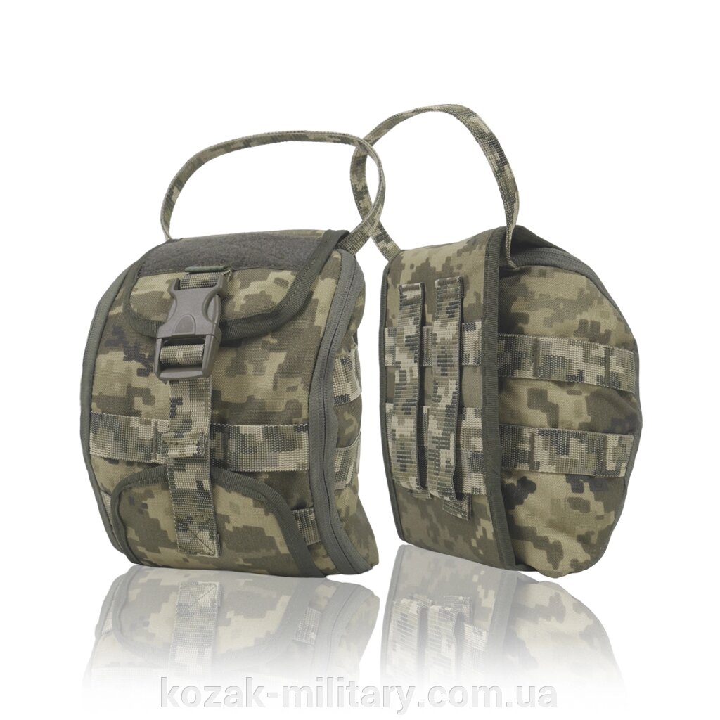 Підсумок-аптечка (швидкий скид) Kiborg GU Cordura Pixel від компанії "КOZAK" military - фото 1