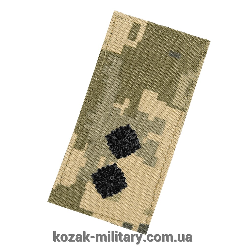 Погон/липучка ЗСУ Лейтенант Піксель (7333) від компанії "КOZAK" military - фото 1