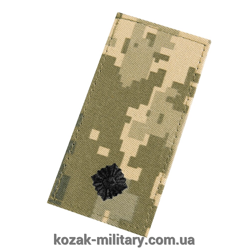 Погон/липучка ЗСУ Молодший Лейтенант (Хорунжий) Піксель (7332) від компанії "КOZAK" military - фото 1