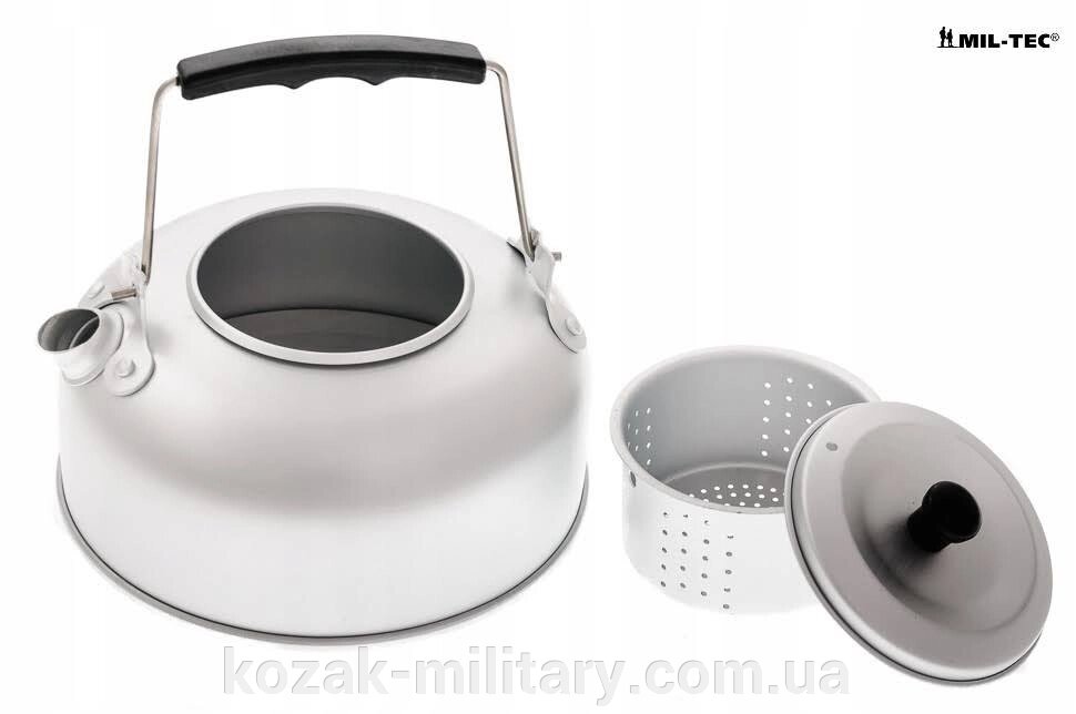 Похідний алюмінієвий чайник Sturm Mil-tec від компанії "КOZAK" military - фото 1