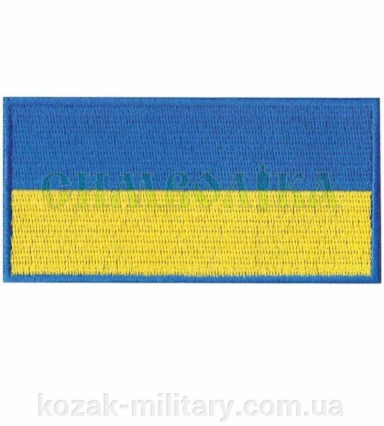 Прапорець синьо-жовтий 10х5 від компанії "КOZAK" military - фото 1