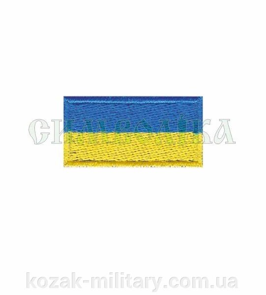 Прапорець синьо-жовтий 4х2 від компанії "КOZAK" military - фото 1