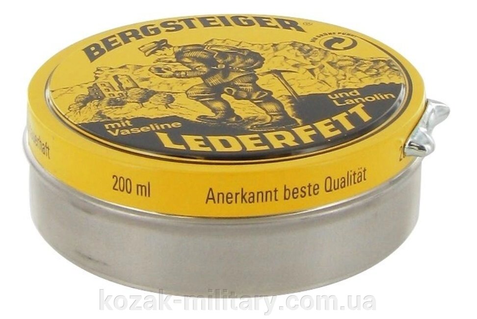 Просочення для взуття Hey-Sport Bergsteiger-Lederfett farblos 100 ml від компанії "КOZAK" military - фото 1