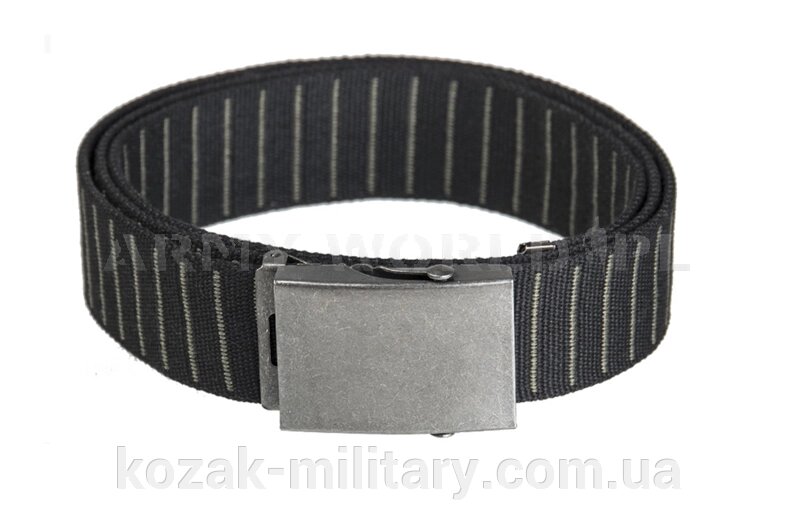 Ремінь BUCKLE Mil-tec Black від компанії "КOZAK" military - фото 1