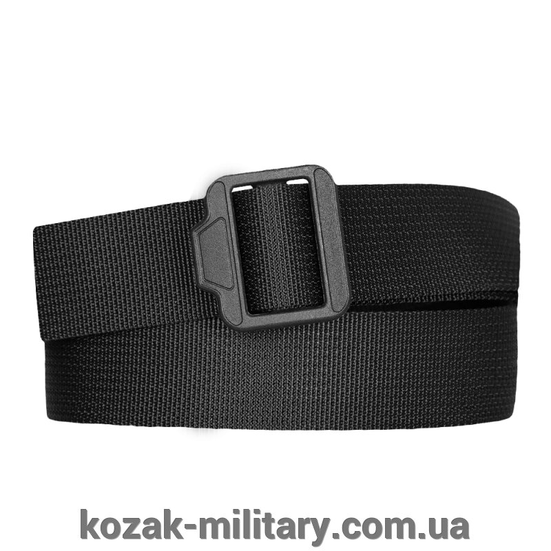 Ремінь Defense Black від компанії "КOZAK" military - фото 1