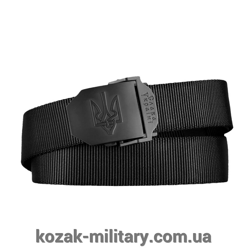 Ремінь Patriot Чорний (5902) від компанії "КOZAK" military - фото 1