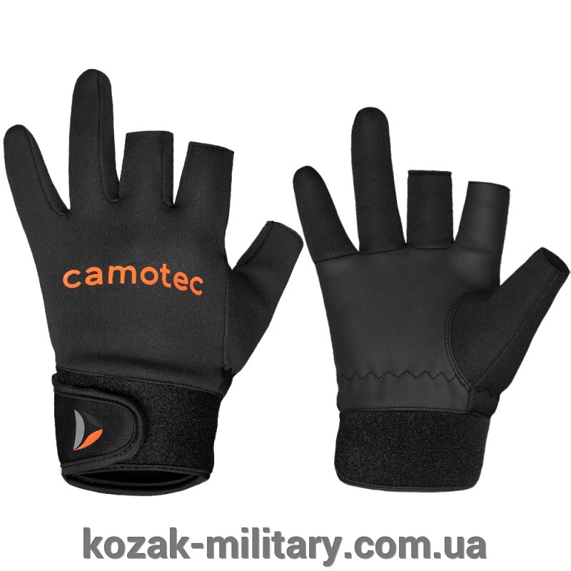 Рукавички Grip Pro Neoprene Black (6605), L від компанії "КOZAK" military - фото 1