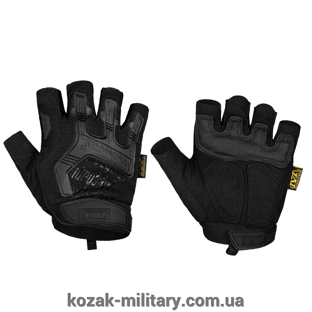 Рукавички Mech FL Чорні, XL від компанії "КOZAK" military - фото 1