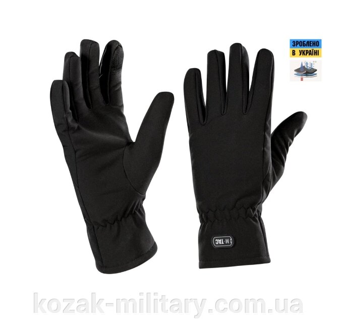 Рукавички Winter Soft Shell Black M-Tac від компанії "КOZAK" military - фото 1
