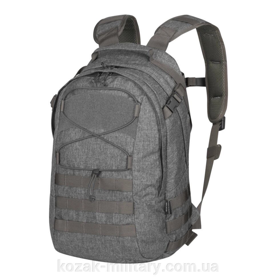 Рюкзак EDC 21л Helikon-Tex Backpack - Nylon Polyester Blend - Melange Grey від компанії "КOZAK" military - фото 1