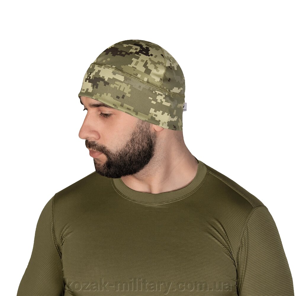 Шапка Beanie 2.0 CoolPass Піксель (7909), M від компанії "КOZAK" military - фото 1