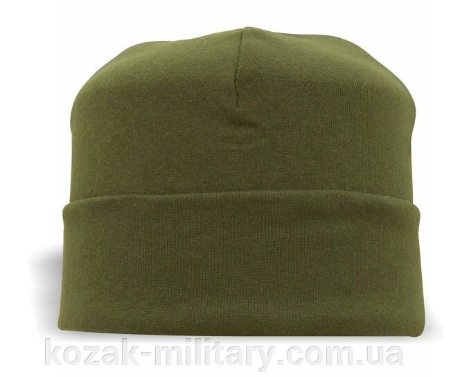 Шапка трикотаж олива від компанії "КOZAK" military - фото 1