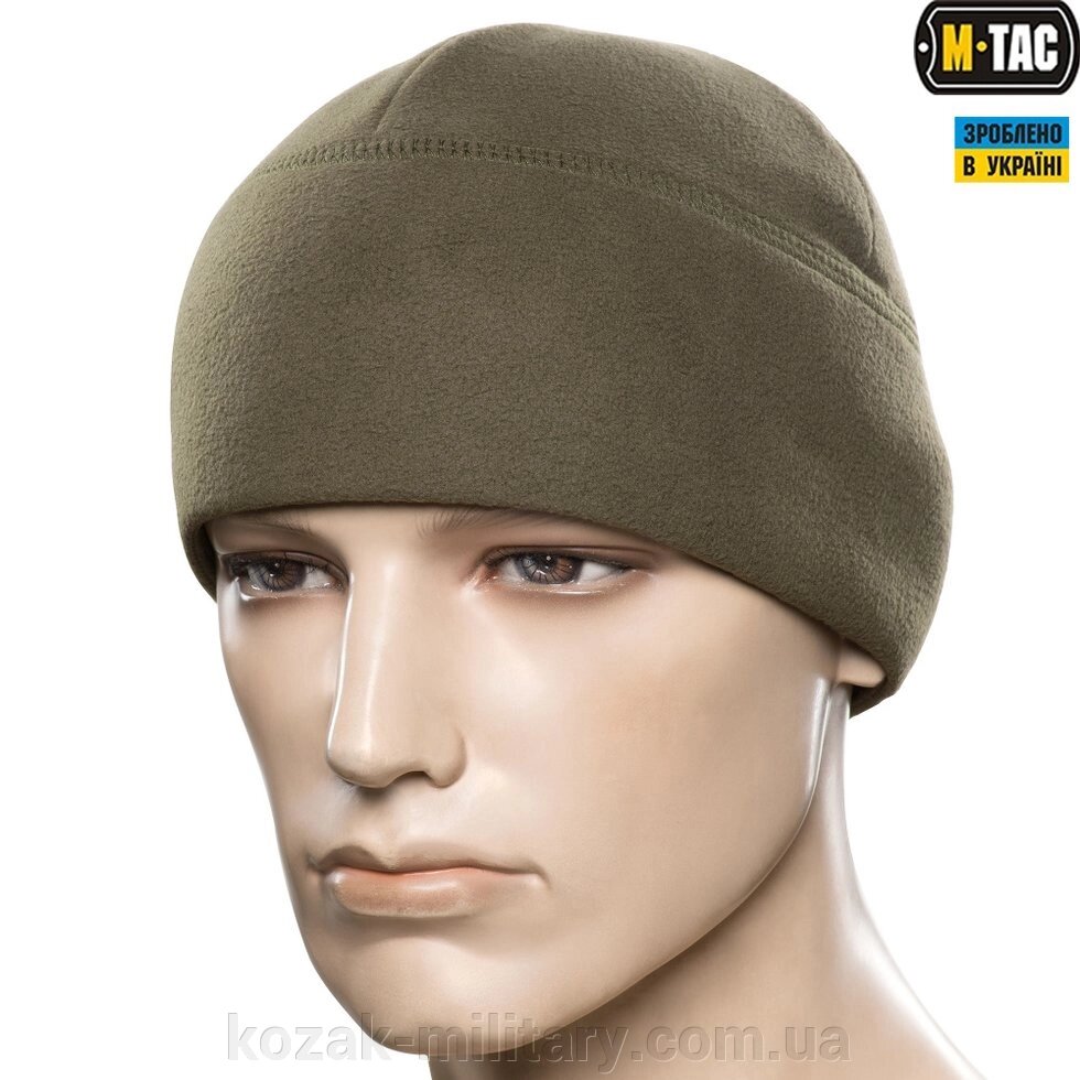 ШАПКА WATCH CAP ELITE Фліс (260Г / М2) WITH SLIMTEX ARMY OLIVE від компанії "КOZAK" military - фото 1