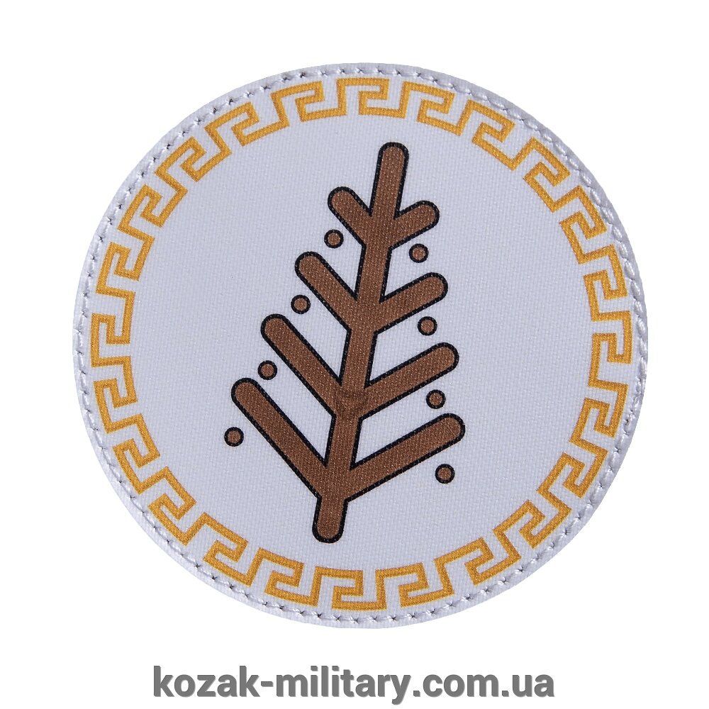Шеврон/Липучка «Древо життя» ПВХ Білий від компанії "КOZAK" military - фото 1