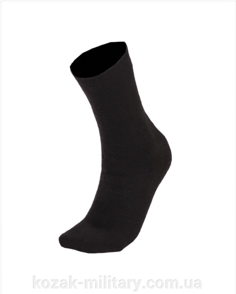 Шкарпетки тактичні шерсть мериноса MIL-TEC, Black від компанії "КOZAK" military - фото 1