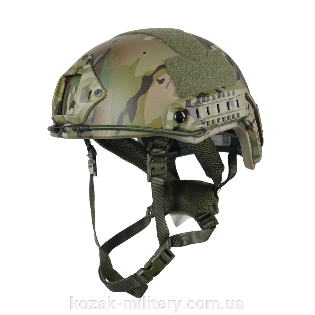 Шолом Балістичний FAST HELMET NIJ IIIA PE Мультикам від компанії "КOZAK" military - фото 1