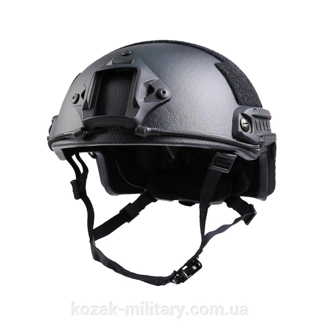 Шолом FAST BULLETPROOF Helmet Kevlar клас IIIA (чорний, розмір L) від компанії "КOZAK" military - фото 1