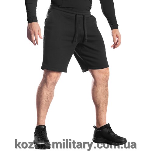 Шорти FitPro Cotton Чорні (8703), 2XL