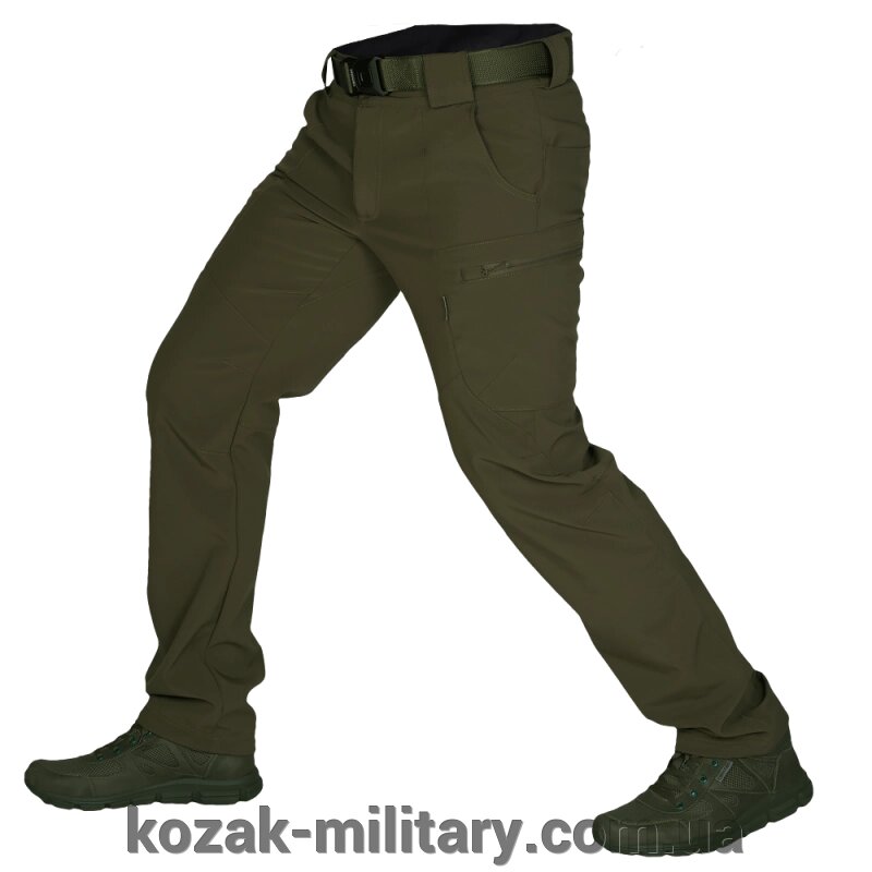 Штани SoftShell 3.0 Olive (6582), M від компанії "КOZAK" military - фото 1