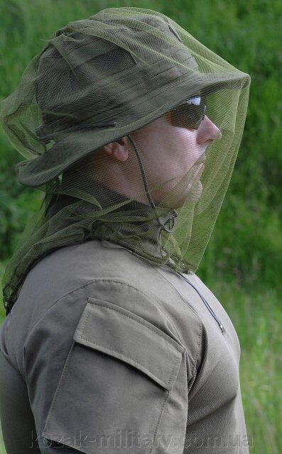 Сітка противомоскітна для голови (маскувальна) від компанії "КOZAK" military - фото 1