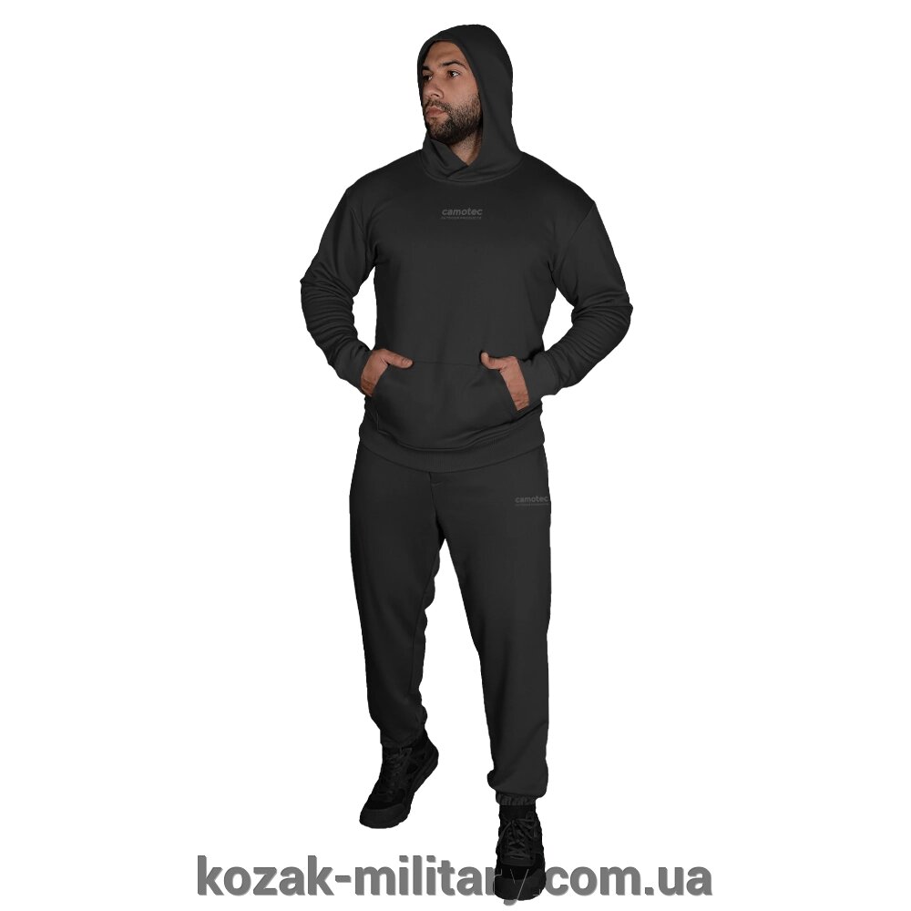 Спортивний костюм Basic Hood 2.0 Чорний (7435), XXL від компанії "КOZAK" military - фото 1