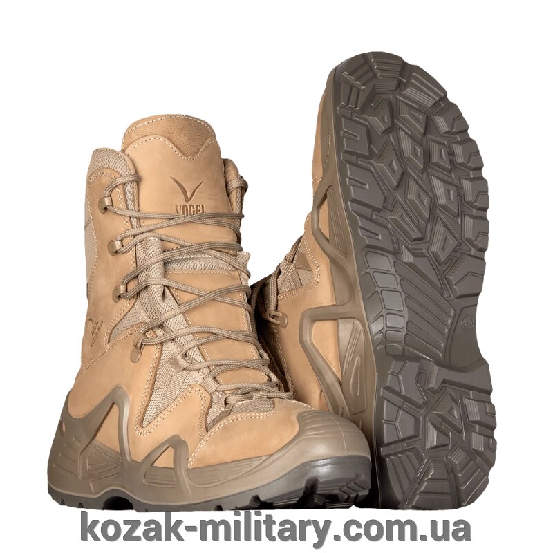 Тактичні черевики Vogel Coyote (5755), 40 від компанії "КOZAK" military - фото 1
