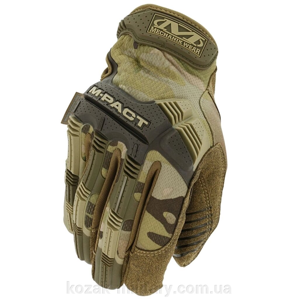 Тактичні рукавички Mechanix Wear M-Pact MultiCam S від компанії "КOZAK" military - фото 1