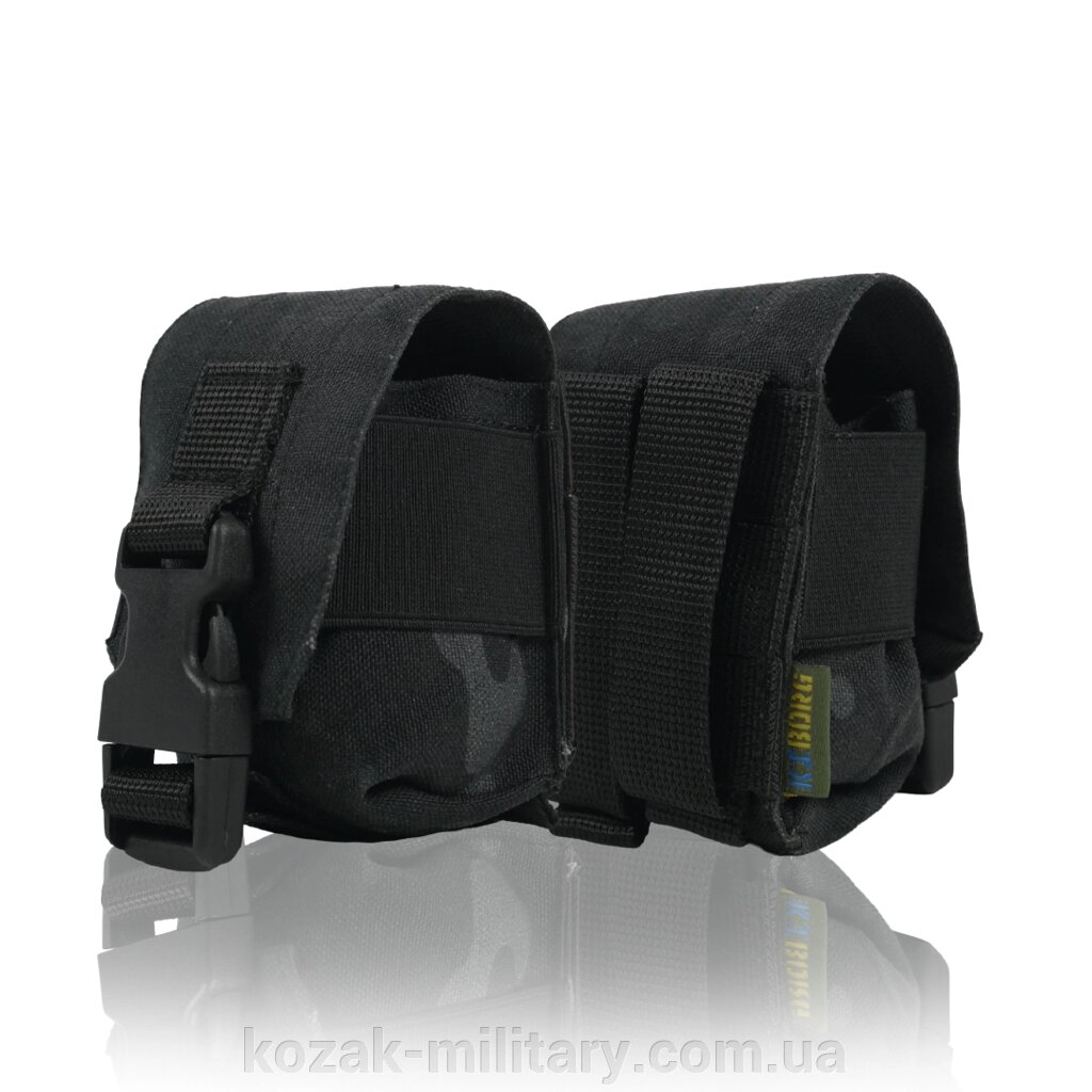 Тактичний підсумок під 1 гранату Kiborg GU Single Mag Pouch Dark Multicam від компанії "КOZAK" military - фото 1