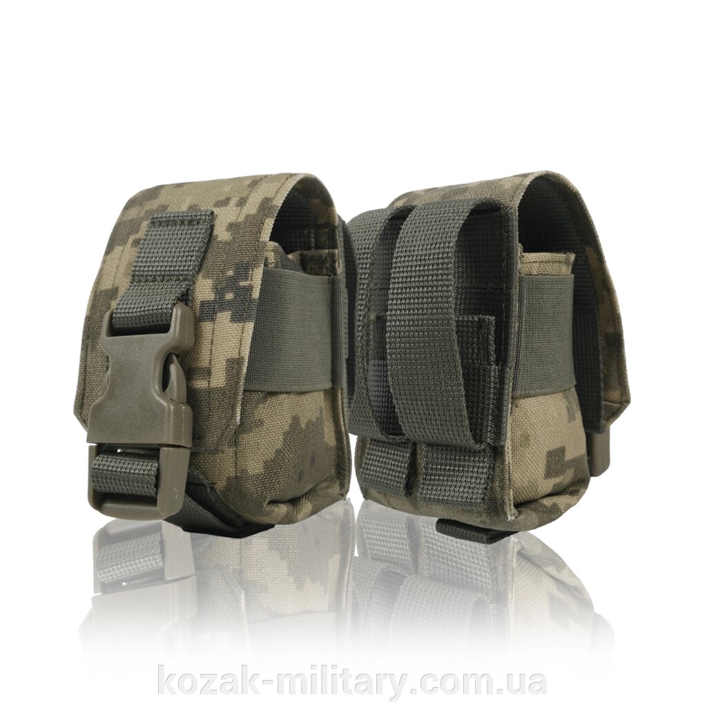 Тактичний підсумок під 1 гранату Kiborg GU Single Mag Pouch Pixel від компанії "КOZAK" military - фото 1