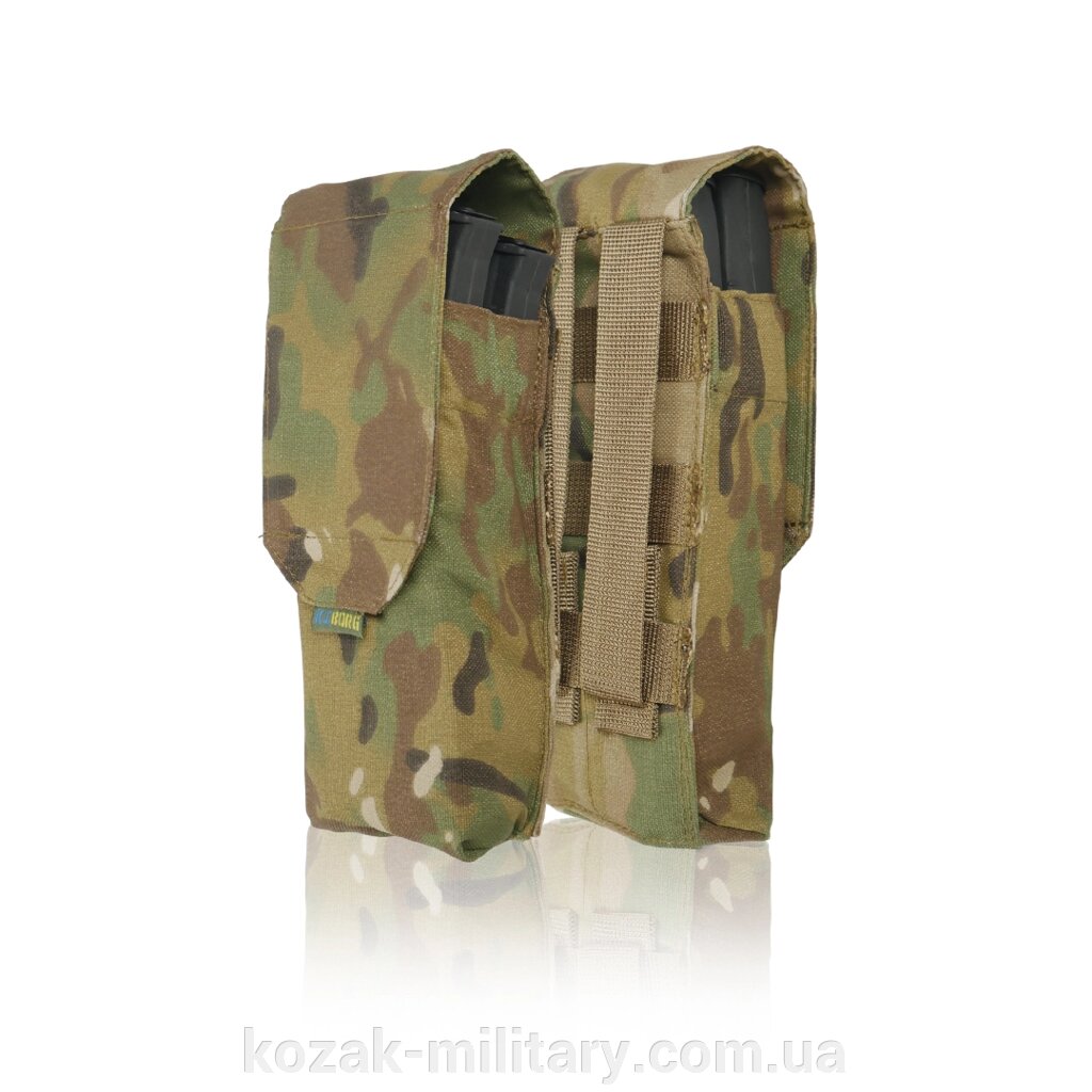 Тактичний підсумок під 2 магазина KIBORG GU Double Mag Pouch Multicam від компанії "КOZAK" military - фото 1