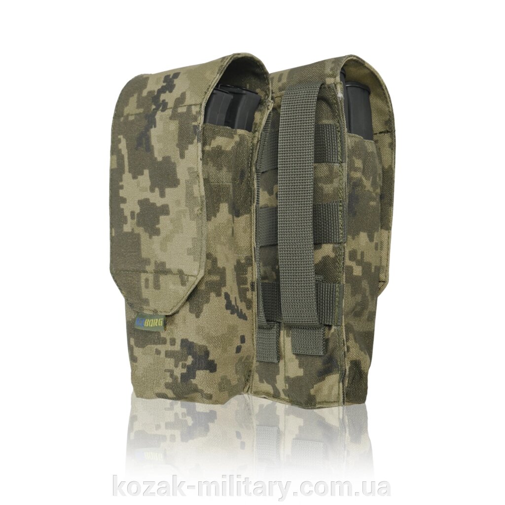 Тактичний підсумок під 2 магазина KIBORG GU Double Mag Pouch Pixel від компанії "КOZAK" military - фото 1