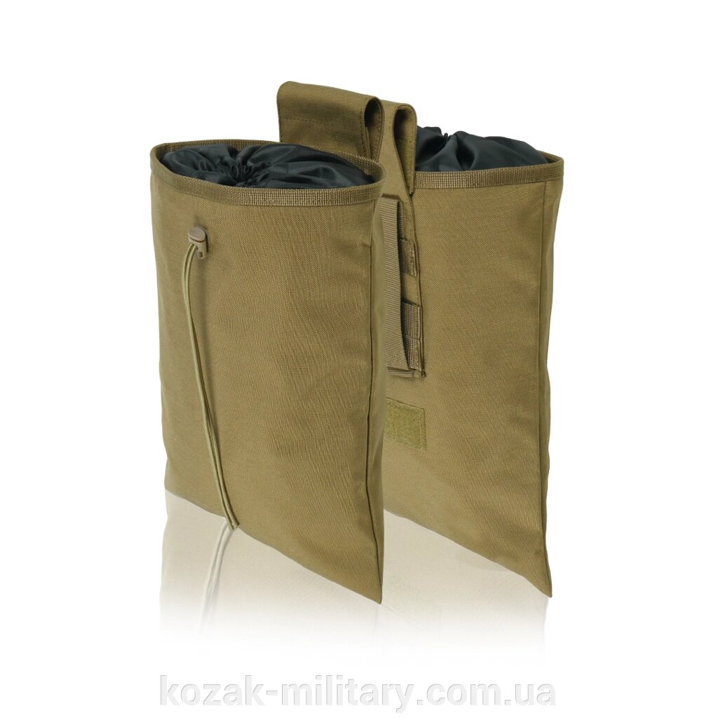 Тактичний підсумок під скидання Kiborg GU Mag Reset Pouch Coyote від компанії "КOZAK" military - фото 1