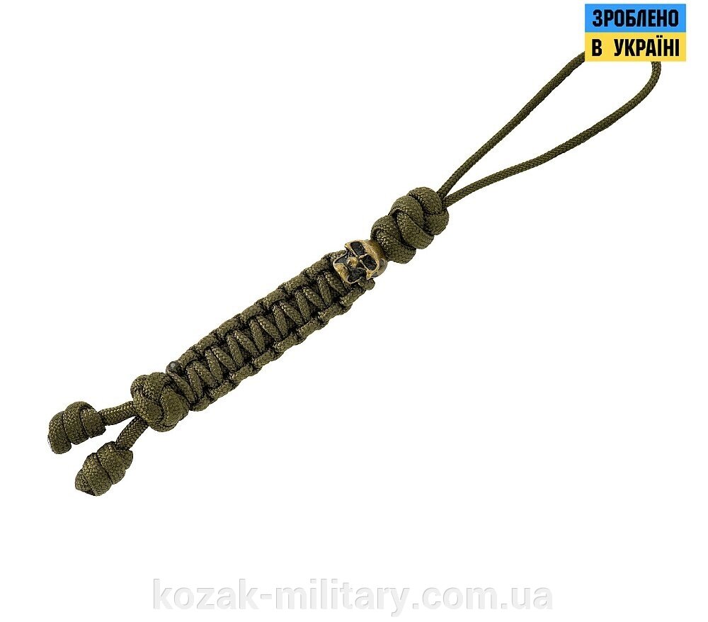 Tемляк Loopy Snake Skull Olive від компанії "КOZAK" military - фото 1