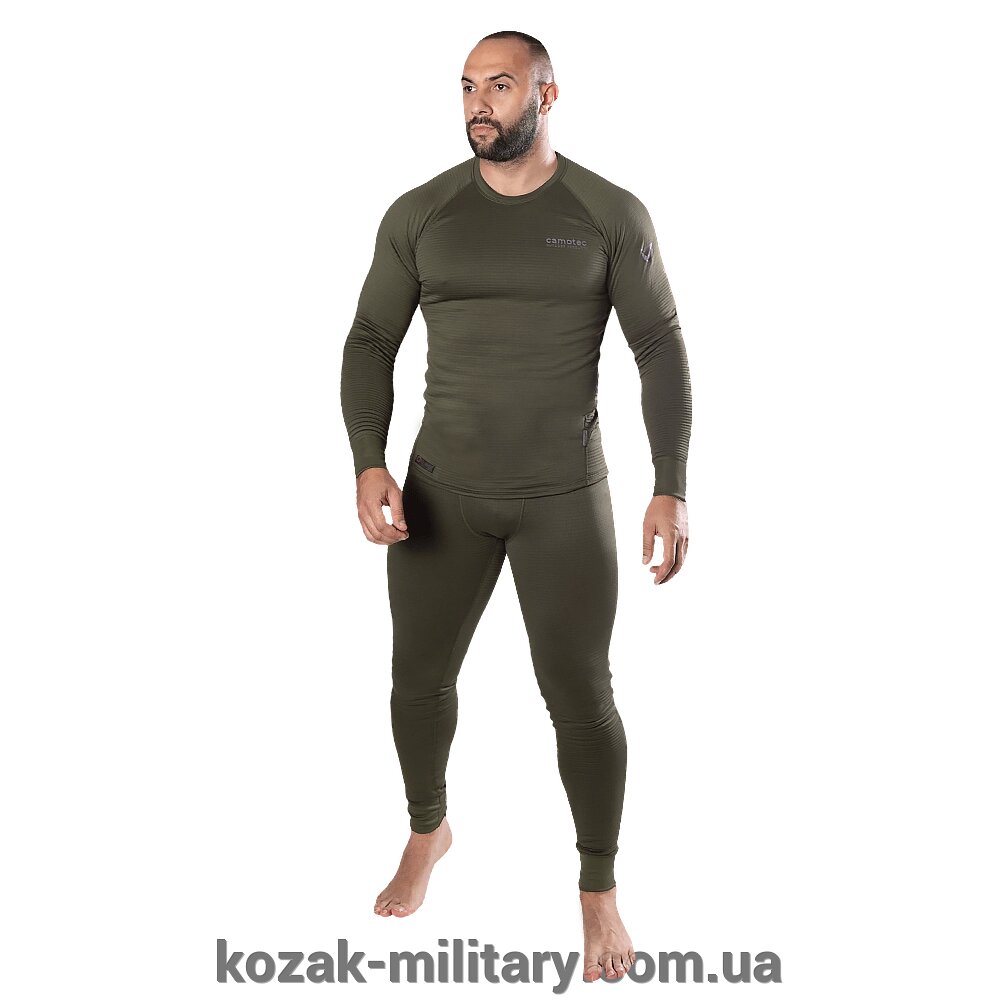 Термобілизна LVL2 Polarheat QS 3.0 Олива (8308), 2XL від компанії "КOZAK" military - фото 1