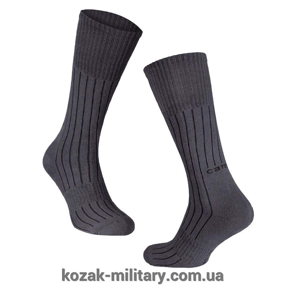 Трекінгові шкарпетки TRK Long Gray (5847), 39-42 від компанії "КOZAK" military - фото 1