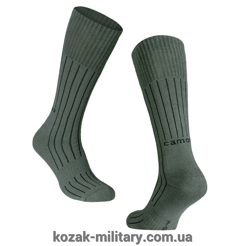 Трекінгові шкарпетки TRK Long Khaki (5848), 39-42 від компанії "КOZAK" military - фото 1