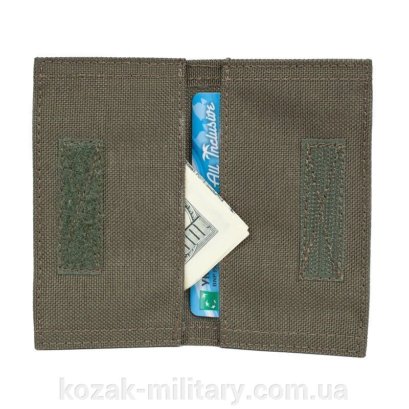 Візитниці ВЕЛИКА CARD HOLDER OLIVE від компанії "КOZAK" military - фото 1