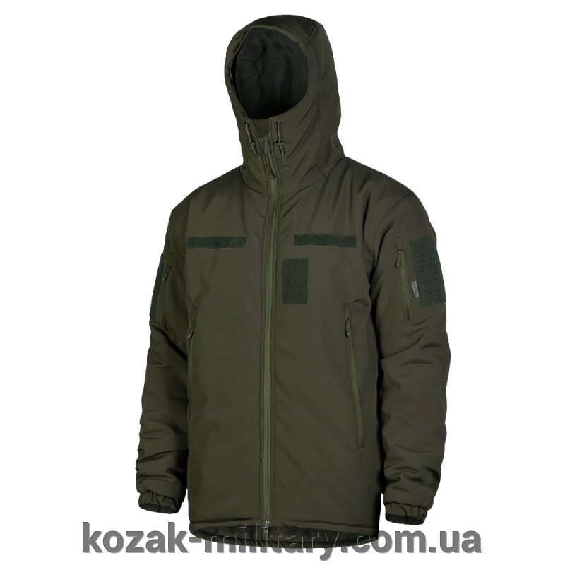 Взимова куртка Cyclone SoftShell Olive (6613), S від компанії "КOZAK" military - фото 1