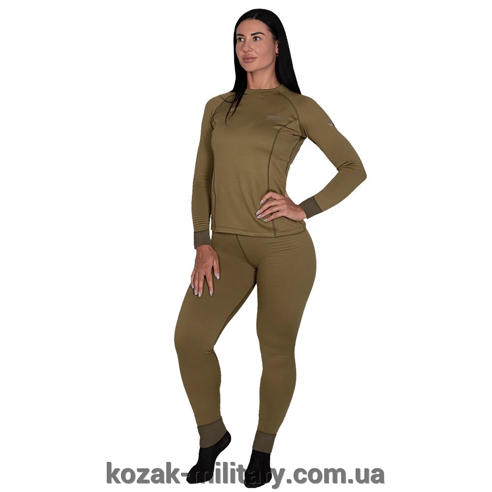 Жіноча термобілизна Pani Polarheat QS Tan (7298), XS від компанії "КOZAK" military - фото 1