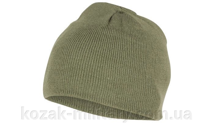 Зимова акрилова шапка MilTec BEANIE Olive 12138001 від компанії "КOZAK" military - фото 1