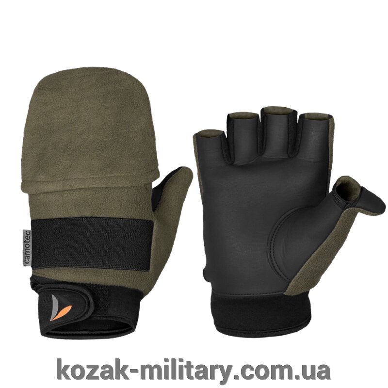 Зимові рукавички Grip Max Windstopper Olive (6606), L від компанії "КOZAK" military - фото 1