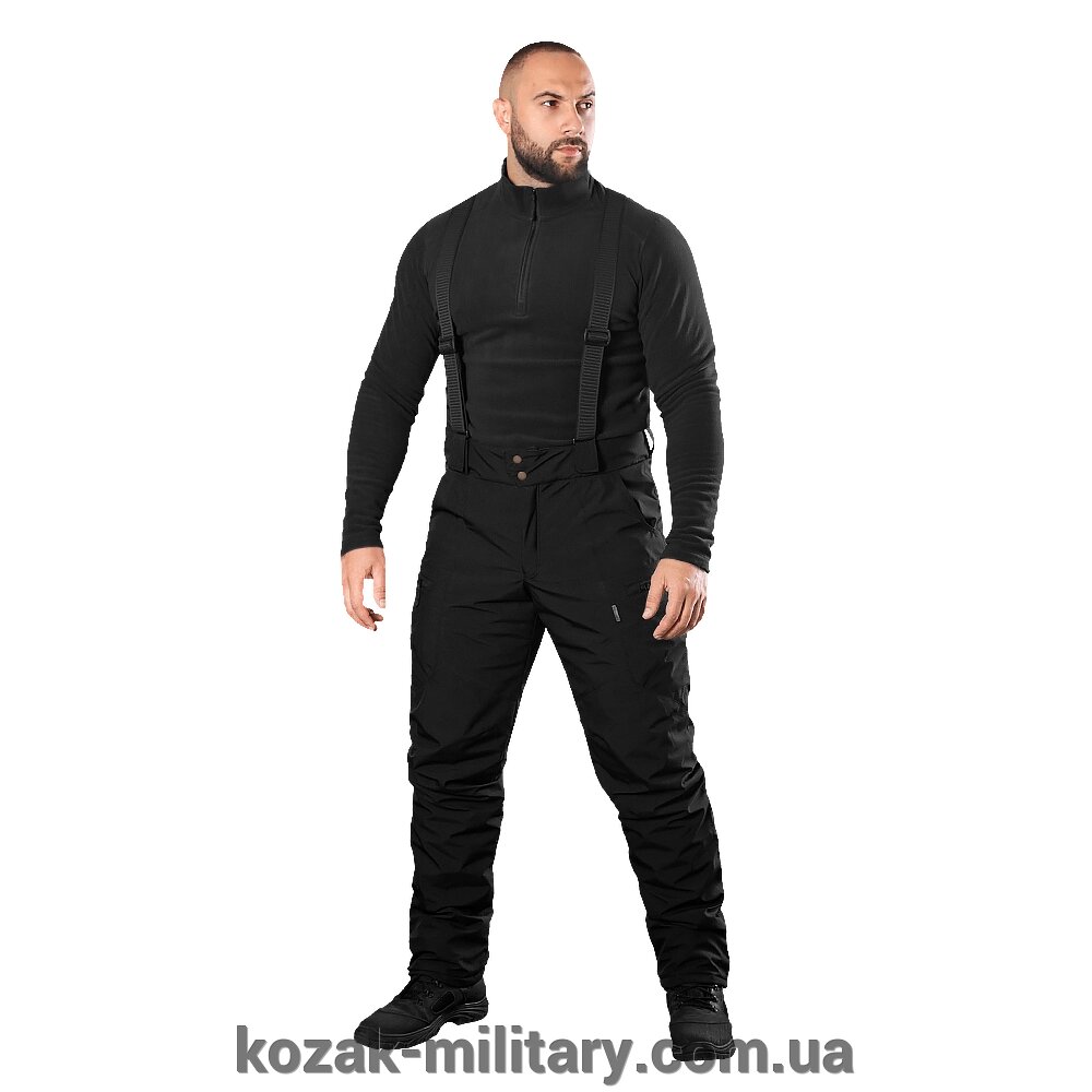 Зимові штани Patrol RainWall Чорні (8337), 4XL від компанії "КOZAK" military - фото 1